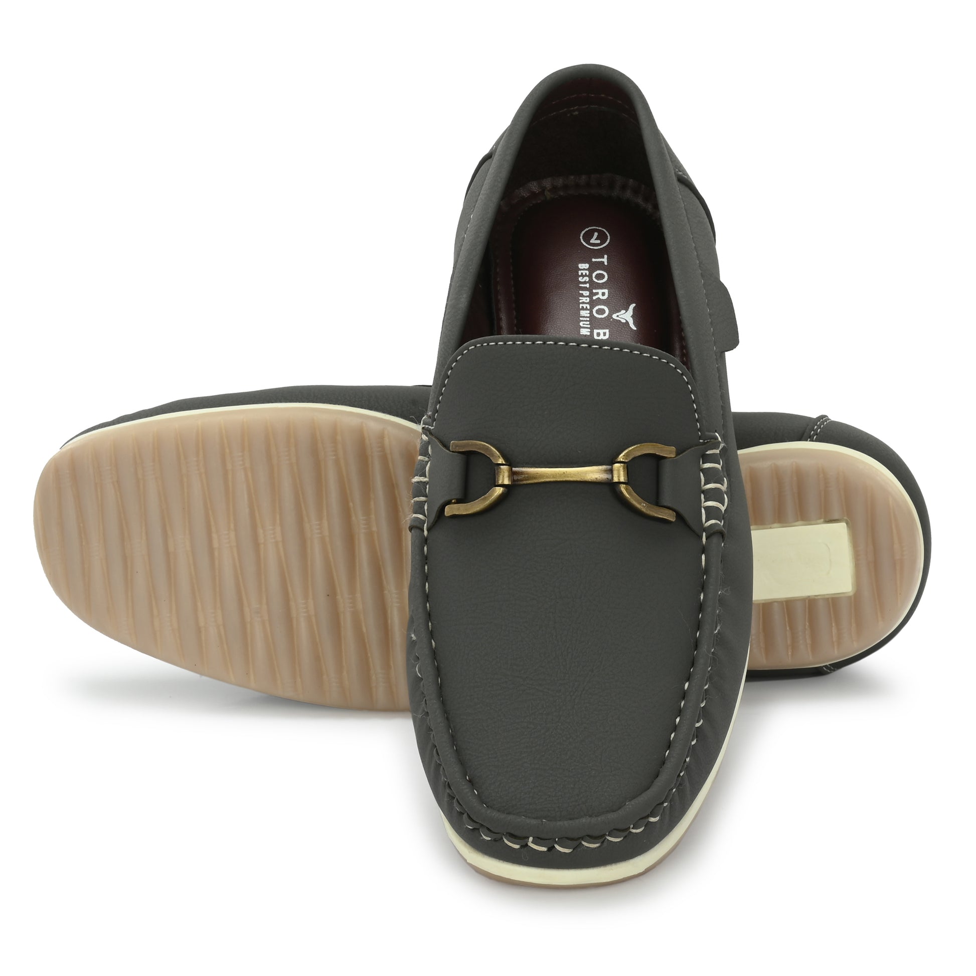 HNR Corporation Toro Blu Men's Leather Loafers Shoes HNR Corporation 999.00 Toro Blu  Toro Blu Men's Leather Loafers Shoes