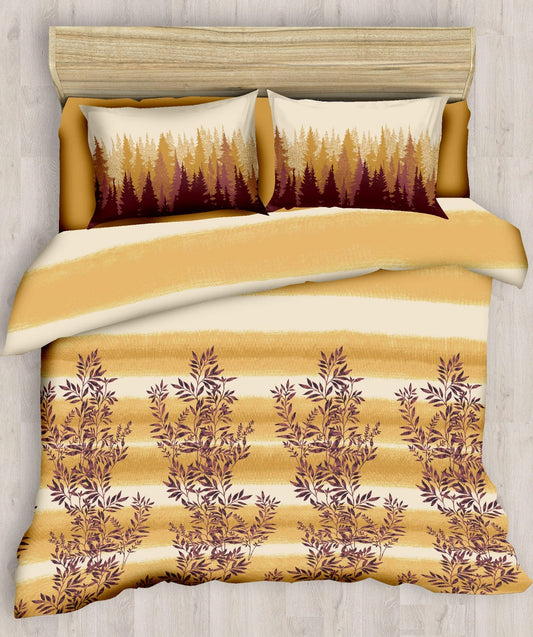 Toro Blu Toro Blu 100% Cotton 400 TC Brown King Size Bed Sheet Floral Printed Double Bedsheet Set with 2 Pillow Covers (available in Flat and Fitted Style) Toro Blu 1599.00 Toro Blu King-Fitted Toro Blu 100% Cotton 400 TC Brown King Size Bed Sheet Floral Printed Double Bedsheet Set with 2 Pillow Covers (available in Flat and Fitted Style)